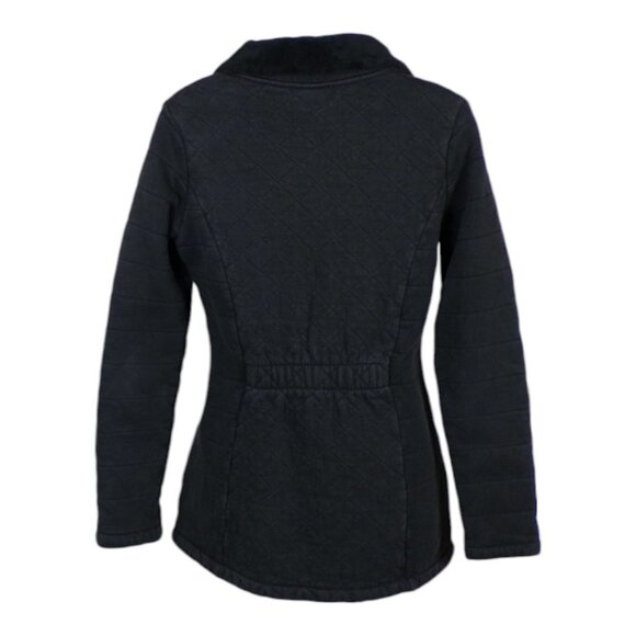 The North Face Caroluna Quilted / Fleece Turtleneck Collar Jacket Sz Sm #1000 - Picture 2 of 16